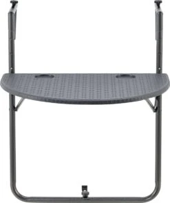 Balkontafel Cicala Inklapbaar 83,5x60x64 Cm Donkergrijs -Tuin- En Buitengereedschapswinkels 1000x1200 2