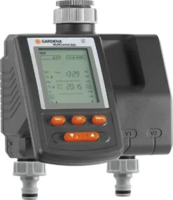 GARDENA Besproeiingsomputer MultiControl Duo - 3 Besproeiingen Per Dag - 1min Tot 3u 59min. -Tuin- En Buitengereedschapswinkels 1037x1200