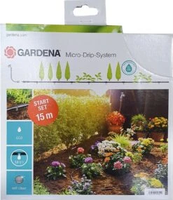 GARDENA Micro Drip System Startset S - Voor Rijplanten Druppelsysteem- 15 Meter -Tuin- En Buitengereedschapswinkels 1041x1200 3