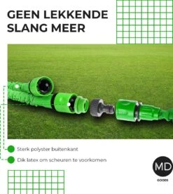 Uitrekbare Tuinslang Tot 15 Meter Van MD-goods ® - Tuinsproeier - Tuin Besproeien - Waterslang - Sproeikop - Groen - Flexibel Elastisch 9 Uitrekbare Tuinslang Tot 15 Meter Van MD-goods ® - Tuinsproeier - Tuin Besproeien - Waterslang - Sproeikop - Groen - Flexibel Elastisch -Tuin- En Buitengereedschapswinkels 1074x1200 2