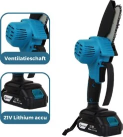 NovarGarden® Mini Kettingzaag NG1 - Met 2x Accu - Takkenzaag - Snoeizaag - Electrisch - Handzaag - Boomzaag - 21V -Tuin- En Buitengereedschapswinkels 1080x1200 2