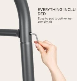 Blumfeldt Palermo Schommelbank - Hollywoodschommel 130 X 207 Cm - Ligbed Met Dak - Schommelstoel Voor 2 Personen - Tuinbank Inclusief Nekkussens - Stalen Frame En Polyester Dak - Grijs -Tuin- En Buitengereedschapswinkels 1134x1200 1