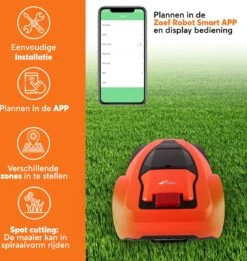Zoef Robot Robotmaaier Betsie Met APP <1400 M2 -Tuin- En Buitengereedschapswinkels 1134x1200 3