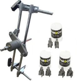 T-Mech Slotkast Frees – Freesmal Deurslot - Inclusief 6 Hardmetalen Frezen - 43 Cm H X 20 Cm B X 15 Cm D - Nauwkeurige Frees In 5 Minuten -Tuin- En Buitengereedschapswinkels 1143x1200 1