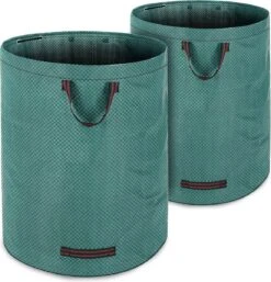 Gardebruk Tuinafvalzak - 2 Stuks 280L – 77x67cm/Opvouwbaar - Groen