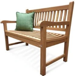Merkloos TIERRA | Tuinbank Van Teak Comfort Plus + | 150 Cm - 3-Persoons / 3-Zits | Naturel / Original | BONANY Luxe | Geschuurd & Olie Op Waterbasis | Klassiek & Traditioneel | Stevig | Tuinzetel | Bank Voor Tuin -Tuin- En Buitengereedschapswinkels 1171x1200