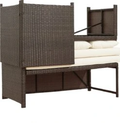 Teamson Home 3-Delig Hoek Loungeset - Tuinmeubelen - Tuinbank - Omvat Tafel En Kussens - Rotan - Bruin/Wit 19 Teamson Home 3-Delig Hoek Loungeset - Tuinmeubelen - Tuinbank - Omvat Tafel En Kussens - Rotan - Bruin/Wit -Tuin- En Buitengereedschapswinkels 1177x1200 2
