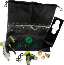 G-Flex Flexibele Tuinslang - Waterslang - 8 Verschillende Sproeistanden - Inclusief Opbergtas/splitter/Koppelstuk/Houder/Rubbers - 30 Meter -Tuin- En Buitengereedschapswinkels 1181x1200 3