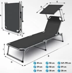 Sens Design Zonnebed - Ligbed Inklapbaar Met Zonneklep - Grijs 11 Sens Design Zonnebed - Ligbed Inklapbaar Met Zonneklep - Grijs -Tuin- En Buitengereedschapswinkels 1191x1200 1