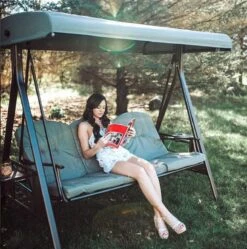 SORARA® Luxe Schommelbank Met Zonnescherm - Bruin - Zware Kwaliteit. 14 SORARA® Luxe Schommelbank Met Zonnescherm - Bruin - Zware Kwaliteit. -Tuin- En Buitengereedschapswinkels 1192x1200 1