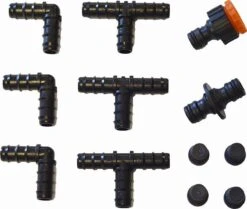 Meisterhome ® - 30 Meter - Druppelslang - Druppelsystemen - Zweetslang - Bewatering - Bewateringssysteem - Druppelsysteem - Irrigatie Set - 70% Waterbesparing - Druppelaars - Tuin, Gras, Planten - Met 38 Hulpstukken Voor Vast Zetten En Verlengen -Tuin- En Buitengereedschapswinkels 1200x1014 4