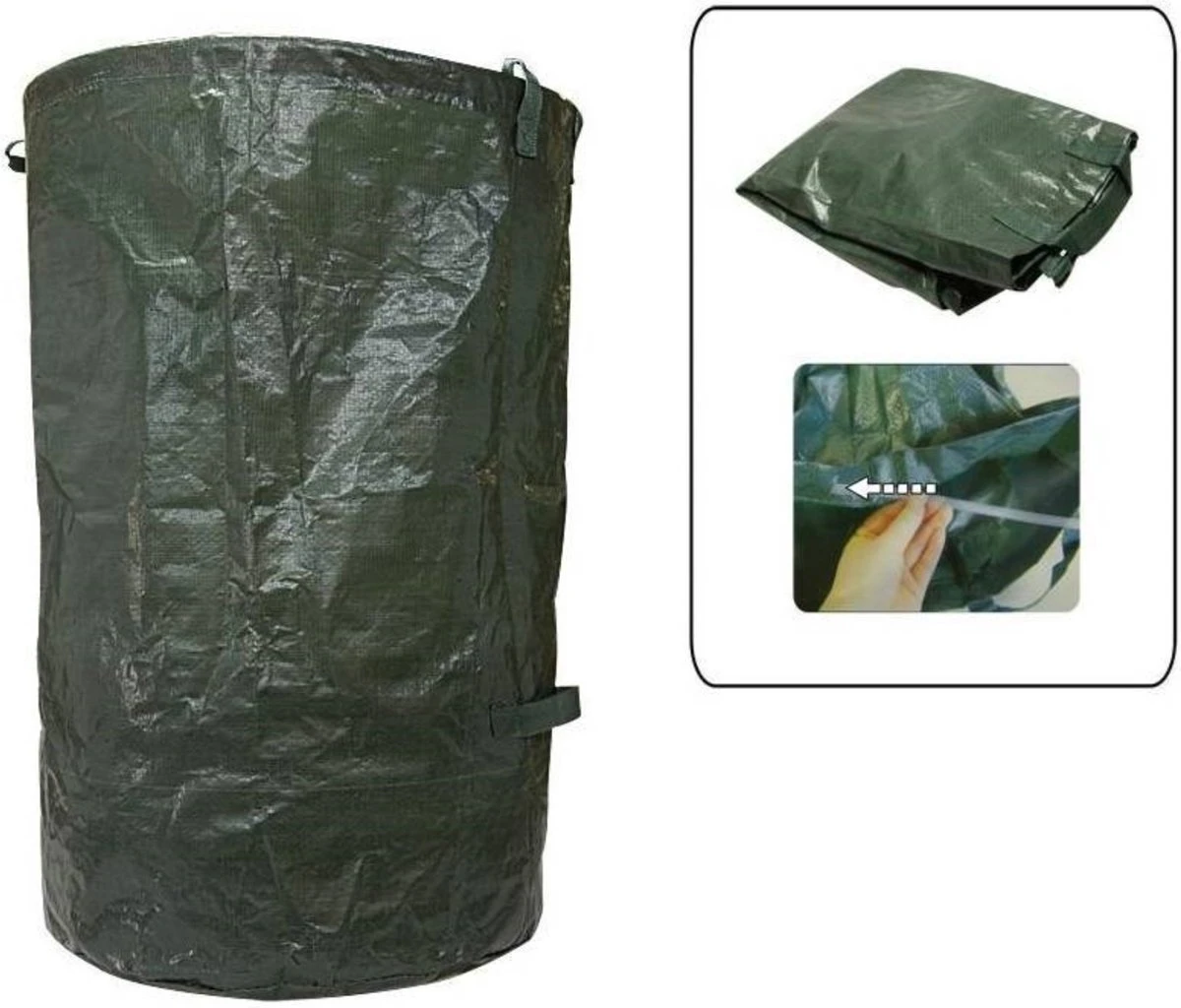 Benson Tuinafval Zak Heavy Duty 110 Liter – 70x45cm | Puinzak | Grote Zak Voor Het Opslaan Van Bladeren Takken En Afval 2 Benson Tuinafval Zak Heavy Duty 110 Liter – 70x45cm | Puinzak | Grote Zak Voor Het Opslaan Van Bladeren Takken En Afval - Afbeelding 2