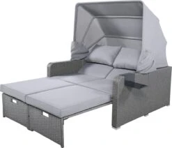 Polyrattan Patio Rieten Meubels Set Voor 2 Personen-Outdoor Rattan Sofa Set Met Intrekbare Luifel-lounge Bank-PE Rotan Loveseat Voor Achtertuin Veranda Tuin Zwembad Balkon-grijs 31 Polyrattan Patio Rieten Meubels Set Voor 2 Personen-Outdoor Rattan Sofa Set Met Intrekbare Luifel-lounge Bank-PE Rotan Loveseat Voor Achtertuin Veranda Tuin Zwembad Balkon-grijs -Tuin- En Buitengereedschapswinkels 1200x1032