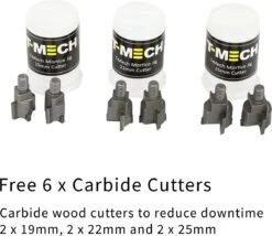 T-Mech Slotkast Frees – Freesmal Deurslot - Inclusief 6 Hardmetalen Frezen - 43 Cm H X 20 Cm B X 15 Cm D - Nauwkeurige Frees In 5 Minuten -Tuin- En Buitengereedschapswinkels 1200x1039 1
