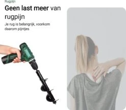 MaatWorkz - Grondboor - 25 CM - Boormachine - Bollenplanter - Moestuin - Palenboor - Boor - Tuin -Tuin- En Buitengereedschapswinkels 1200x1045 2