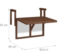 Relaxdays Balkontafel Inklapbaar - Klaptafel Balkon - Tafel Reling - Hangtafel Hout 20 Relaxdays Balkontafel Inklapbaar - Klaptafel Balkon - Tafel Reling - Hangtafel Hout -Tuin- En Buitengereedschapswinkels 1200x1060 2