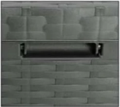 Verrijdbare Tuinkussen Opbergbox - Rattan Look - Zwart - 350 Liter -Tuin- En Buitengereedschapswinkels 1200x1071 2