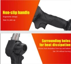 Violeworks® Accu Kettingzaag - Snoeizaag - Mini Kettingzaag - Handkettingzaag - Ook Voor Makita - Elektrische Kettingzaag - Elektrische Snoeischaar - Op Batterij - 2900 MAh - 1080W - 88V -Tuin- En Buitengereedschapswinkels 1200x1075 2