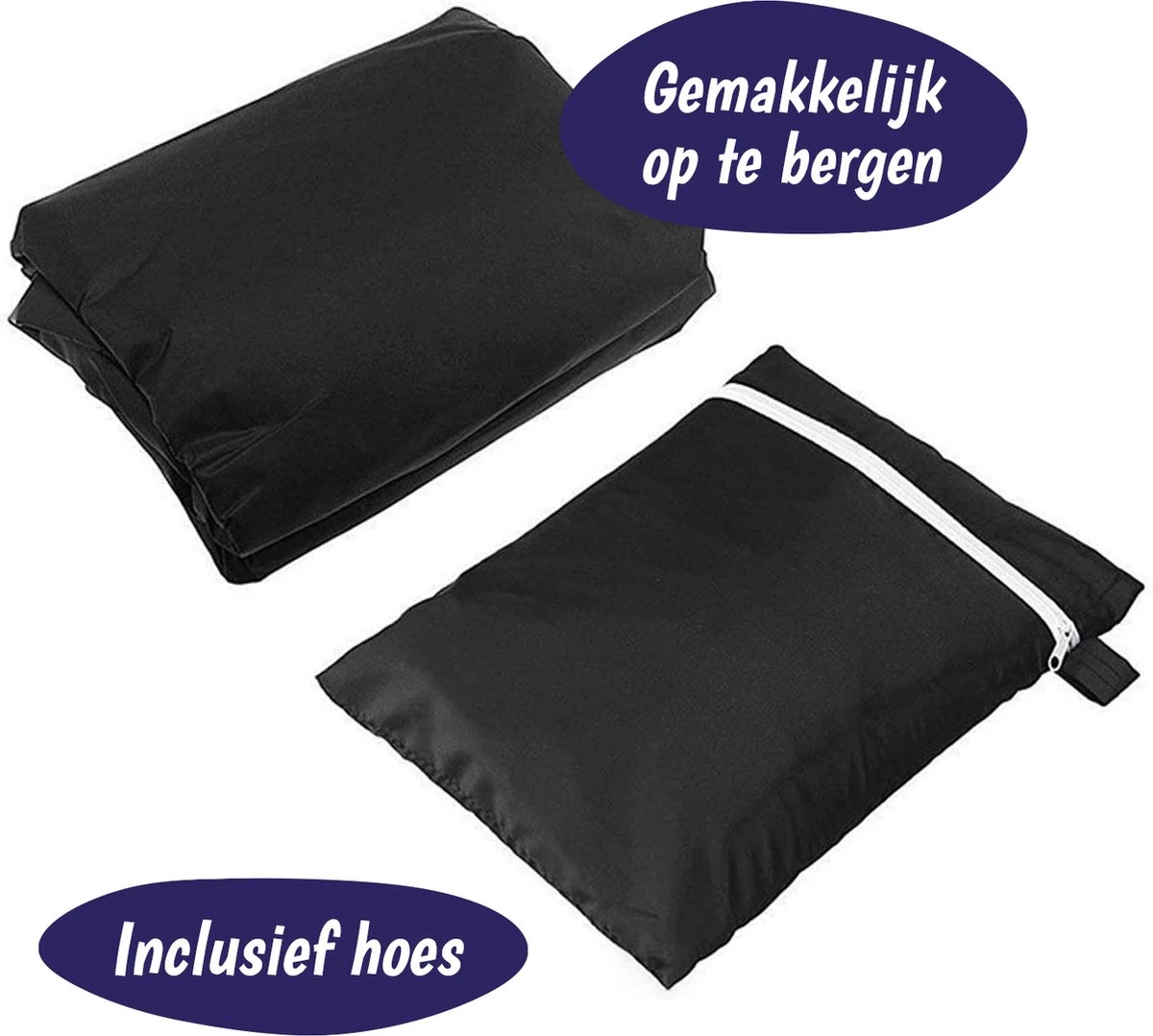 Merkloos Parasolhoes Met Rits En Trekkoord – Beschermhoes Voor Zweefparasol & Staande Parasol – Waterdicht Afdekhoes – Hoes Voor Hangparasol – Inclusief Opberghoes – Zwart - 205 Cm 3 Merkloos Parasolhoes Met Rits En Trekkoord – Beschermhoes Voor Zweefparasol & Staande Parasol – Waterdicht Afdekhoes – Hoes Voor Hangparasol – Inclusief Opberghoes – Zwart - 205 Cm - Afbeelding 3