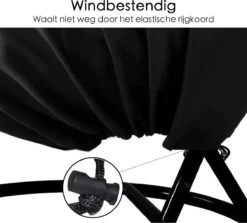 Egg Swing Beschermhoes - 2-Persoons Hangstoel - Beschermhoes Hangstoel Egg - Waterproof - Universeel Model -Tuin- En Buitengereedschapswinkels 1200x1085