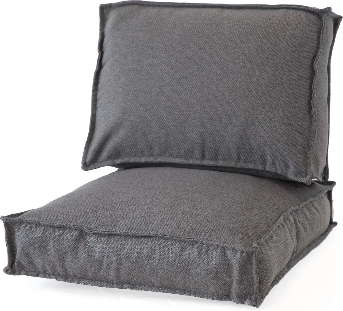 2L Home & Garden Loungekussen Metro Lounge Grijs - 60 X 60cm 5 2L Home & Garden Loungekussen Metro Lounge Grijs - 60 X 60cm - Afbeelding 5