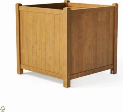 Houten Plantenbak Met Wieltjes 50x50 - Geolied Duurzaam FSC Acaciahout – Bloembak Buiten - Plantenbakken Buiten - Perfecthomeshop -Tuin- En Buitengereedschapswinkels 1200x1094 8