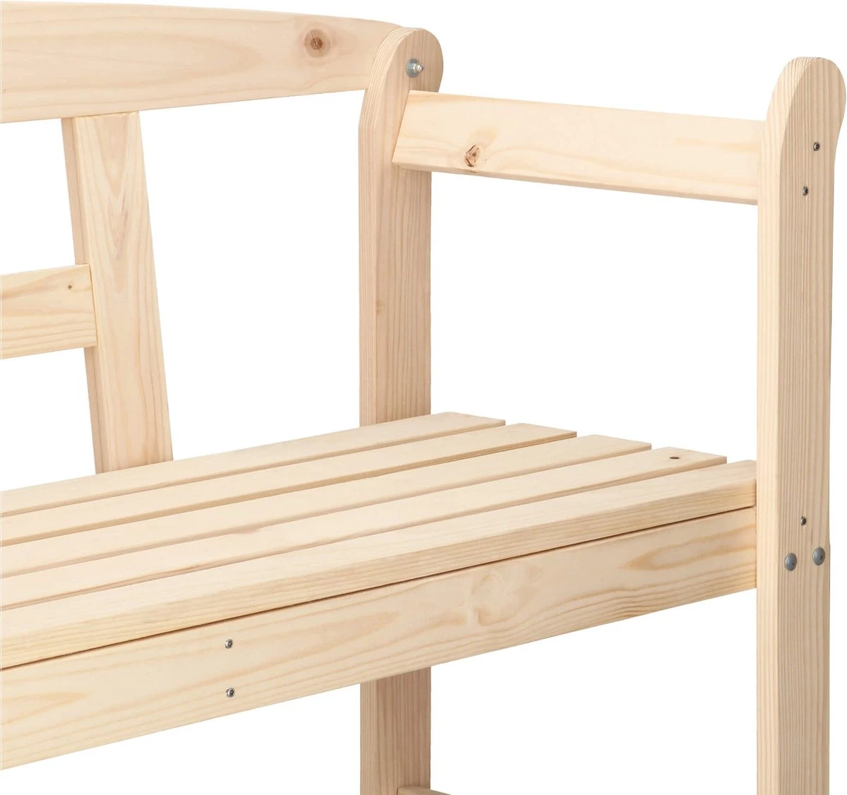 Merkloos Springos Tuinbank | Tuinbankje | Zitbank Buiten | Naaldhout | 119 X 78 X 45 Cm | Licht 3 Merkloos Springos Tuinbank | Tuinbankje | Zitbank Buiten | Naaldhout | 119 X 78 X 45 Cm | Licht - Afbeelding 3