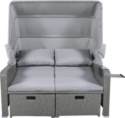 Polyrattan Patio Rieten Meubels Set Voor 2 Personen-Outdoor Rattan Sofa Set Met Intrekbare Luifel-lounge Bank-PE Rotan Loveseat Voor Achtertuin Veranda Tuin Zwembad Balkon-grijs 23 Polyrattan Patio Rieten Meubels Set Voor 2 Personen-Outdoor Rattan Sofa Set Met Intrekbare Luifel-lounge Bank-PE Rotan Loveseat Voor Achtertuin Veranda Tuin Zwembad Balkon-grijs -Tuin- En Buitengereedschapswinkels 1200x1128