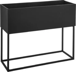 Atmosphera Staande Plantenbak Metaal Zwart 2-delig -Tuin- En Buitengereedschapswinkels 1200x1140 3