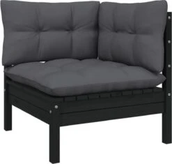 VidaXL 3-delige Loungeset Met Kussens Massief Grenenhout Zwart 19 VidaXL 3-delige Loungeset Met Kussens Massief Grenenhout Zwart -Tuin- En Buitengereedschapswinkels 1200x1143 2