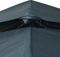 Outsunny Vervangend Dak Voor Metalen Tuinpaviljoen Paviljoen Partytent Tuintent 3x3 84C-041 -Tuin- En Buitengereedschapswinkels 1200x1145