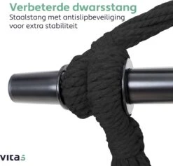 Vita5 XXL Hangstoel | Binnen&Buiten Hangnest | Incl. 2 Kussens En Boekenvak | Volwassenen&Kinderen | Hangmatstoel Tot 225kg | Donkergroen 18 Vita5 XXL Hangstoel | Binnen&Buiten Hangnest | Incl. 2 Kussens En Boekenvak | Volwassenen&Kinderen | Hangmatstoel Tot 225kg | Donkergroen -Tuin- En Buitengereedschapswinkels 1200x1152 2