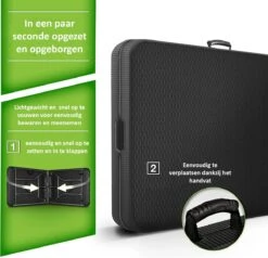 Sens Design Tuintafel Kunststof - Campingtafel Inklapbaar - Rotan-Look 9 Sens Design Tuintafel Kunststof - Campingtafel Inklapbaar - Rotan-Look -Tuin- En Buitengereedschapswinkels 1200x1155 2