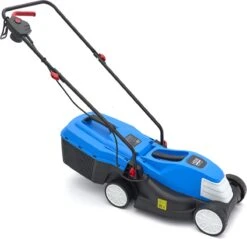 Merkloos 1300W Electrische Grasmaaier / Gazonmaaier 32 Cm Snijhoogtes 25-45-65 Mm 25 Liter Opvangbak -Tuin- En Buitengereedschapswinkels 1200x1160 6