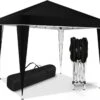 Sens Design Partytent Opvouwbaar - 3 X 3m - Zwart
