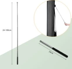 Kingsleeve Parasolhoes Tot Ø 330cm - Weerbestendig Robuust - Grijs -Tuin- En Buitengereedschapswinkels 1200x1163