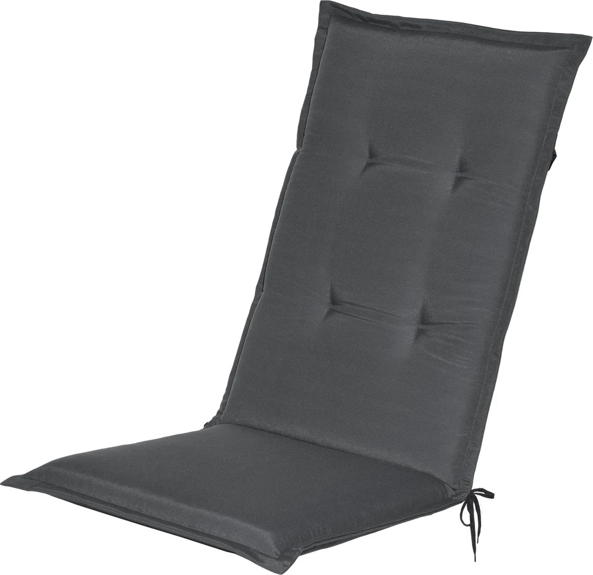 Beautissu Loft HL – Set Van 4 Tuinkussens Hoge Rug 120x50x6 Cm Kussen Grafiet Grijs Tuinstoelkussens Zitkussen Tuinstoel 2 Beautissu Loft HL – Set Van 4 Tuinkussens Hoge Rug 120x50x6 Cm Kussen Grafiet Grijs Tuinstoelkussens Zitkussen Tuinstoel - Afbeelding 2