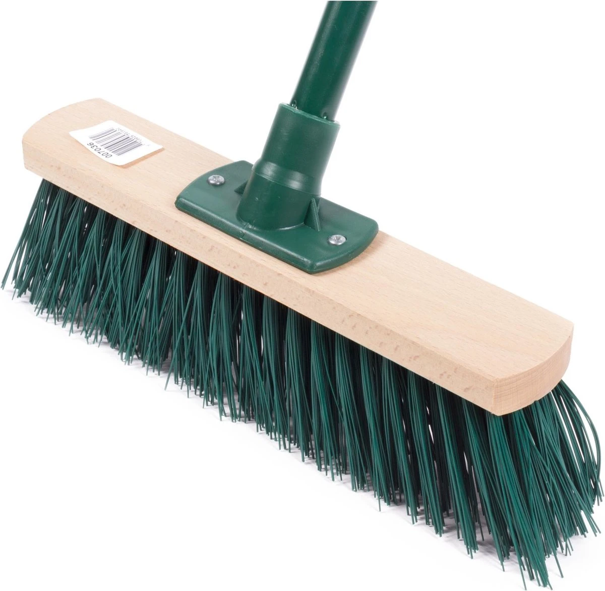Benson Groene Straatbezem Met Afschroefbare Steel 4 Benson Groene Straatbezem Met Afschroefbare Steel - Afbeelding 4
