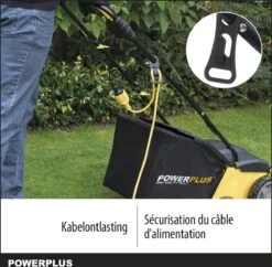 Powerplus POWXG7513 Elektrische Verticuteermachine - Mos Verwijderaar - 1400W - 320mm Maaibreedte - 45L Opvangbak - Incl. Gazonbeluchter/grasbeluchter -Tuin- En Buitengereedschapswinkels 1200x1177 6