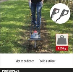 Powerplus POWEG7010 Tuinfrees - 1050W - Werkbreedte 320mm - Werkdiepte Max. 220mm - Incl. 4 Messen 11 Powerplus POWEG7010 Tuinfrees - 1050W - Werkbreedte 320mm - Werkdiepte Max. 220mm - Incl. 4 Messen -Tuin- En Buitengereedschapswinkels 1200x1180 5