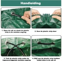 Tuin Afvalzakken - 2 Stuks - Opvouwbare Afvalzak - Tuin Afvalzak - Bladzakken - Waterstotend Tuinafvalzak - 270L -Tuin- En Buitengereedschapswinkels 1200x1186 2