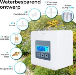 Automatisch Bewateringssysteem Voor Kamerplanten Met Pomp – Waterdruppelaar – Watergeefsysteem– Planten Watergever 11 Automatisch Bewateringssysteem Voor Kamerplanten Met Pomp – Waterdruppelaar – Watergeefsysteem– Planten Watergever -Tuin- En Buitengereedschapswinkels 1200x1186 4