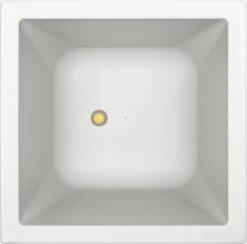 Elho Vivo Matt Finish Vierkant Wielen 40 - Grote Plantenbak Voor Binnen & Buiten - Gemaakt Van Gereycled Plastic - L 39 X W 39 X H 41 Cm - Wit -Tuin- En Buitengereedschapswinkels 1200x1187 10