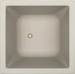 Elho Vivo Structure Finish Vierkant 40 - Plantenbak Voor Binnen & Buiten - Ø 39 X H 41 - Grijs/Warm Grijs -Tuin- En Buitengereedschapswinkels 1200x1188 5