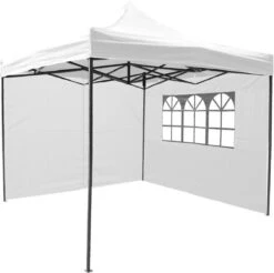 Garden Royal Easy Up Partytent 3x3 Met 4 Zijwanden Wit Waterdicht -Tuin- En Buitengereedschapswinkels 1200x1197 12