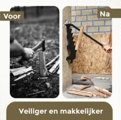 Flowkey® Houtklover XL - Houtsplijter Bijl - Houtkliever Kloofwig Gietijzer - Voor Hout & Aanmaakhout - Inclusief Gratis Bevestigingsset -Tuin- En Buitengereedschapswinkels 1200x1197 27