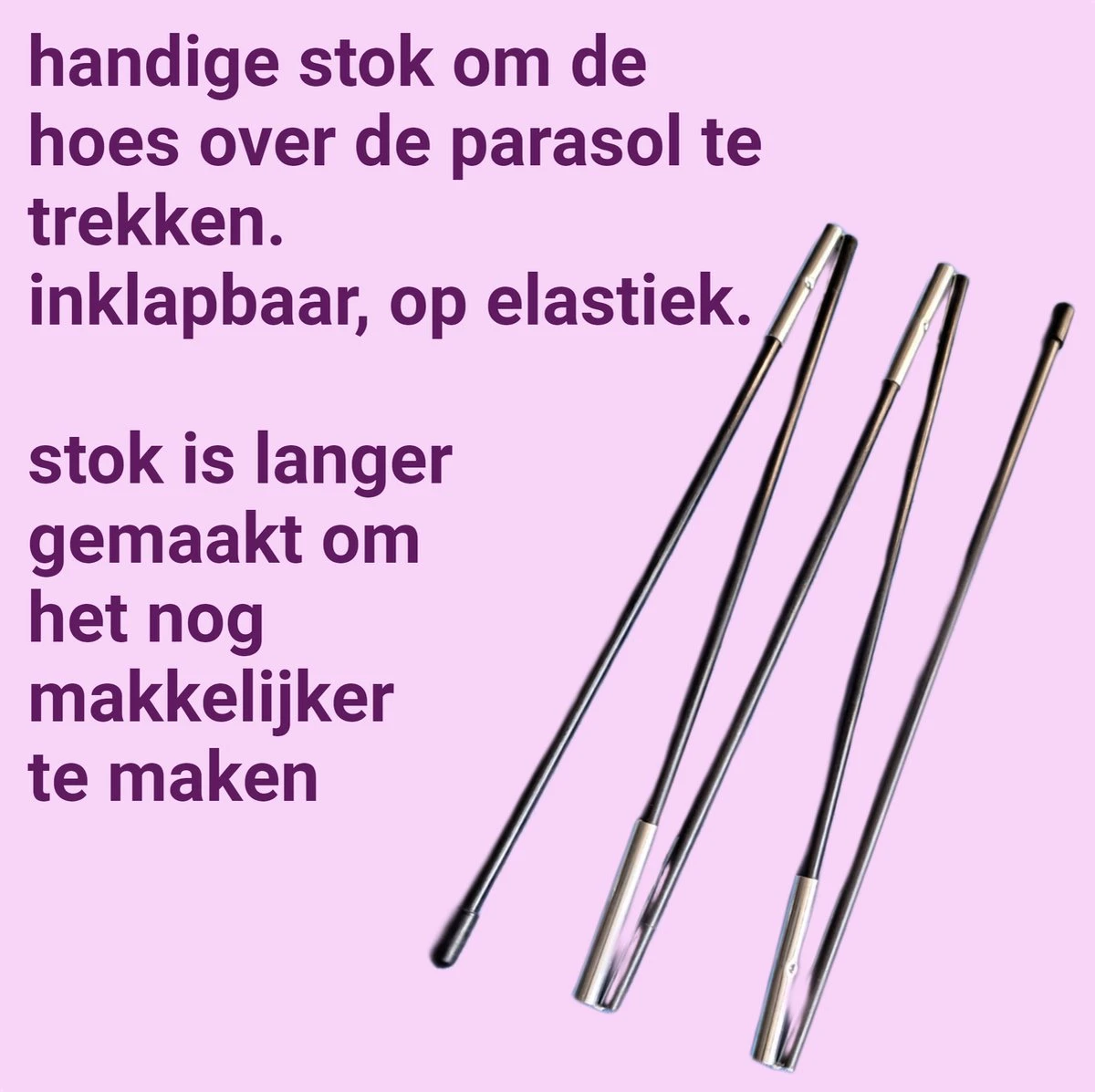 Parasolhoes Voor Zweefparasol–Waterdicht-met Rits En Stok-Superieure Kwaliteit-280cm X 81cm 7 Parasolhoes Voor Zweefparasol–Waterdicht-met Rits En Stok-Superieure Kwaliteit-280cm X 81cm - Afbeelding 7