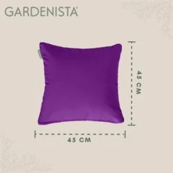 Gardenista Sierkussens - Hollow Fibre Gevuld 45cm Binnenkussen - Tuinkussens Voor Binnen En Buiten - Kussentjes Woonkamer -Tuin- En Buitengereedschapswinkels 1200x1198 9
