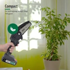 Mardin Mini Kettingzaag - Snoeizaag - Kettingzaag - Kettingzaag Electrisch Met 2 Accu - Inclusief Koffer - 1 Extra Accu - Zwart -Tuin- En Buitengereedschapswinkels 1200x1199 20