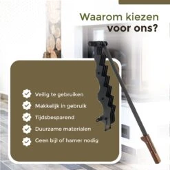 Flowkey® Houtklover XL - Houtsplijter Bijl - Houtkliever Kloofwig Gietijzer - Voor Hout & Aanmaakhout - Inclusief Gratis Bevestigingsset -Tuin- En Buitengereedschapswinkels 1200x1199 23